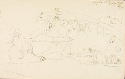 Montagne de soufre - Thomas Moran