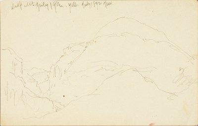 Mont Sulphur, Yellowstone - Thomas Moran