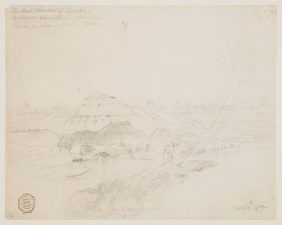 Les Badlands du Dakota - Thomas Moran