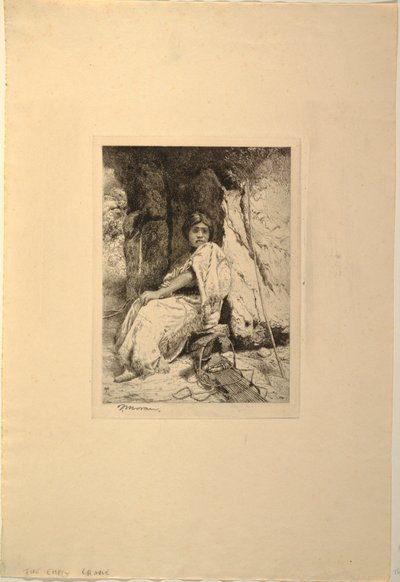 Le berceau vide - Thomas Moran
