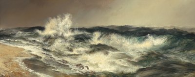 La mer retentissante - Thomas Moran