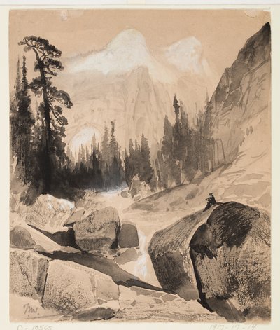 Le Dôme Nord, Yosemite, Californie - Thomas Moran
