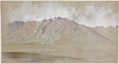 La chaîne de Ruby, Nevada, 1879 - Thomas Moran