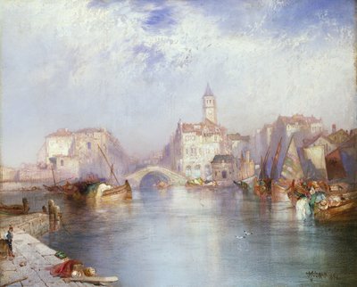 Canal vénitien, 1896 - Thomas Moran