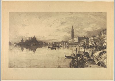 Vue de Venise depuis le Grand Canal - Thomas Moran