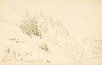 Parc de Yellowstone, Golden Gate - Thomas Moran
