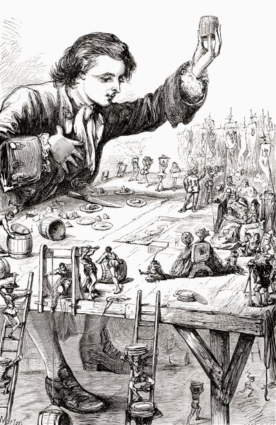Sa Majesté Impériale a souhaité que lui-même et sa royale consort aient le bonheur de dîner avec moi, illustration de 