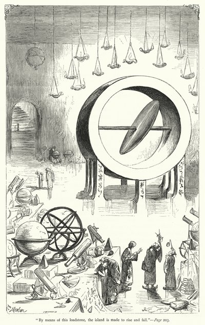 Illustration pour Les Voyages de Gulliver par Jonathan Swift - Thomas Morten
