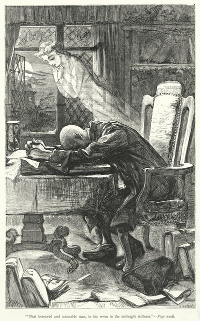 Illustration de la vie de Jonathan Swift (gravure) - Thomas Morten