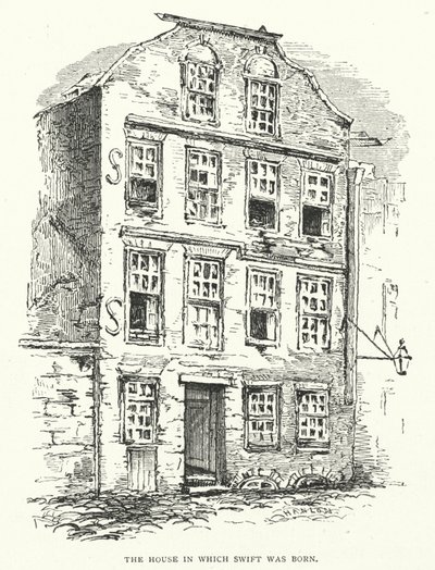 Illustration pour la vie de Jonathan Swift - Thomas Morten