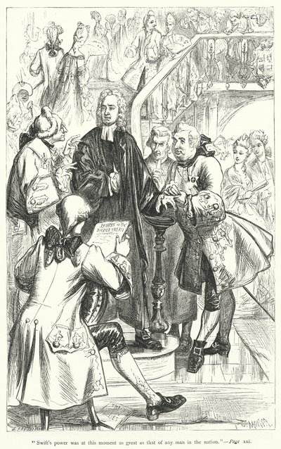 Illustration pour la vie de Jonathan Swift - Thomas Morten