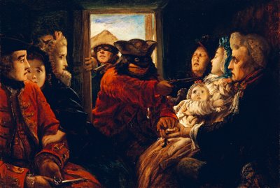 Voyage en 1760, "Votre argent ou votre vie", 1861 - Thomas Musgrave Joy