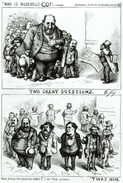 Caricatures de William Marcy 