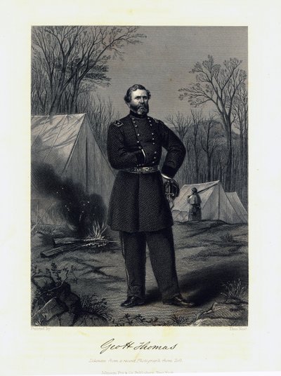"Gén. George H. Thomas" (Union) - Thomas Nast