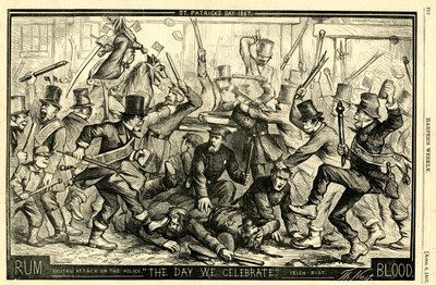 La Saint-Patrick, 1867 - Thomas Nast