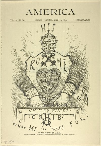 Leurs armoiries - Thomas Nast