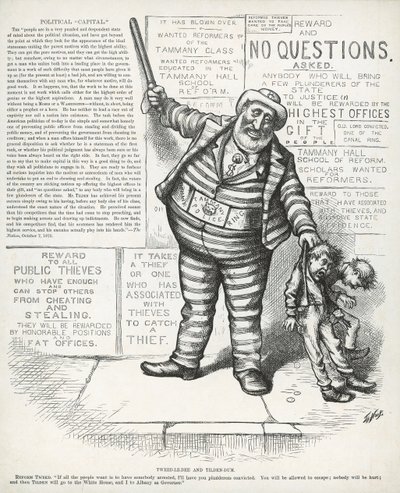 Tweed-le-dee et Tilden-dum, de 