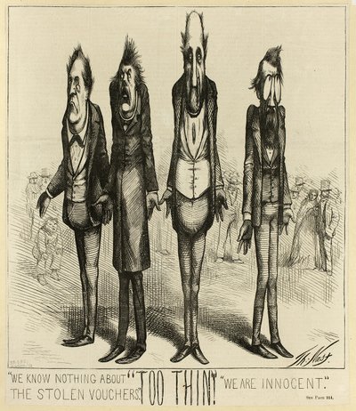 Nous ne savons rien des bons volés - Thomas Nast