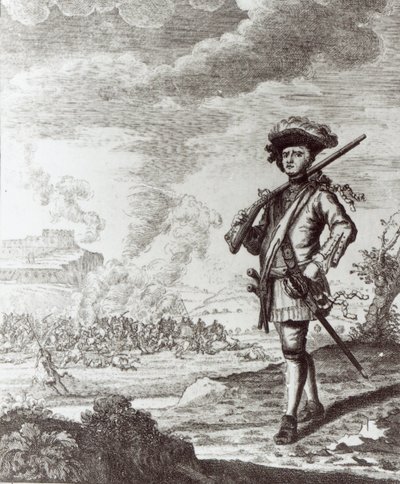 Le capitaine Henry Morgan au sac de Panama en 1671, c.1734 - Thomas Nicholls