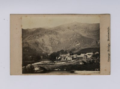 Pont de Grange, Borrowdale (photo n/b) - Thomas Ogle