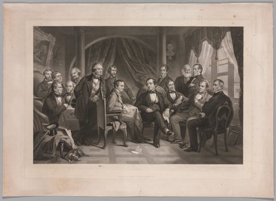 Washington Irving et ses amis littéraires à Sunnyside - Thomas Oldham Barlow