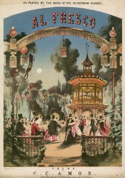 Polka Al Fresco, partition musicale - Thomas Packer