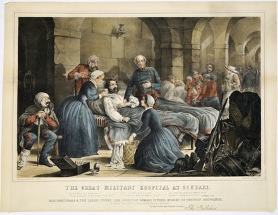 Le grand hôpital militaire de Scutari, imprimé par Stannard und Dixon, 24 février 1855 - Thomas Packer