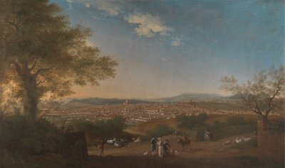 Une vue panoramique de Florence depuis Bellosguardo - Thomas Patch