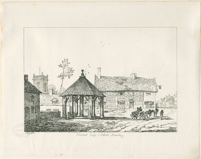 Abbots Bromley - Marché Tudor et maison - Thomas Peploe Wood