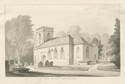 Église de Barlaston - Thomas Peploe Wood