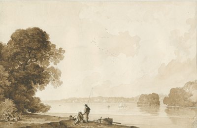Chillington Park - Étang, nd [1837-1838] - Thomas Peploe Wood