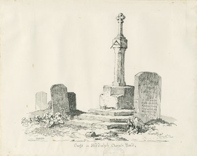 Croix dans le cimetière de l