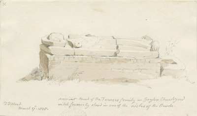 Église de Gayton (dessin) - Thomas Peploe Wood