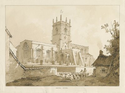 Gnosall Church - Thomas Peploe Wood