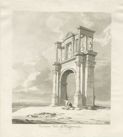Shugborough - Arc de Triomphe - Thomas Peploe Wood