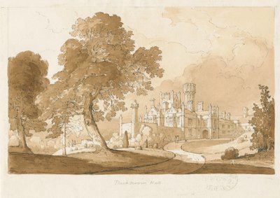 "Thickbroom Hall" [Manley Hall] - Thomas Peploe Wood