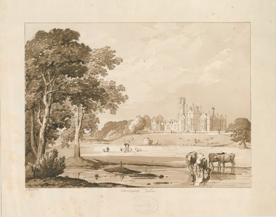 "Thickbroom Hall" [Manley Hall] - Thomas Peploe Wood