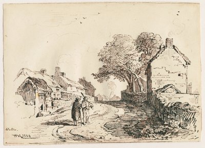 Wetton - Rue du village - Thomas Peploe Wood