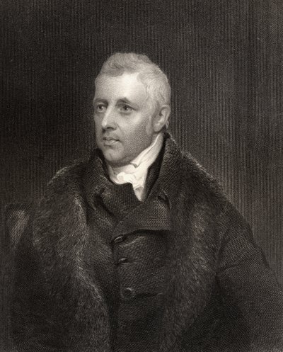 Dudley Ryder, 1er comte de Harrowby, gravé par Henry Robinson (1796-1871), de 
