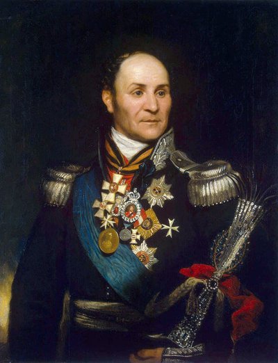 Portrait du comte Matvei Ivanovich Platov (1757-1818) - Thomas Phillips