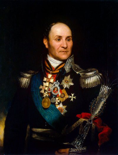 Portrait du comte Matvei Ivanovich Platov, 1757-1818, 1814 - Thomas Phillips