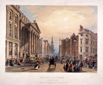Mansion House et Cheapside, Londres - Thomas Picken