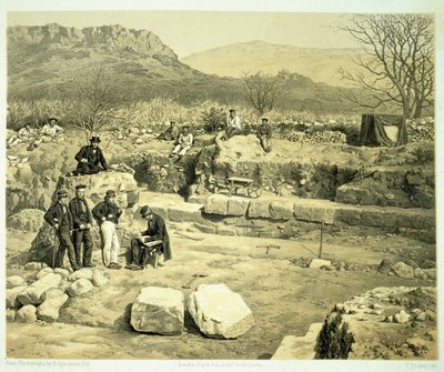 Vue du Temple de Mars, de 