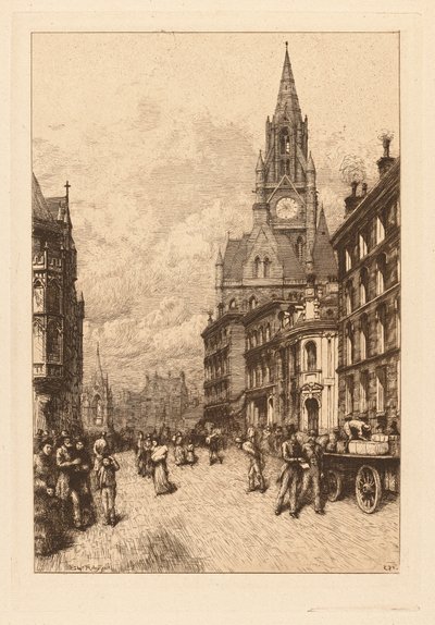 Hôtel de ville, Manchester - Thomas Riley