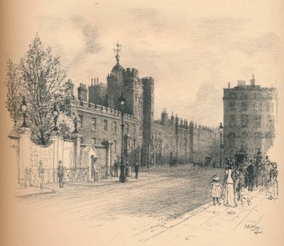 Vue générale du palais de St. James, depuis Pall Mall, 1902 - Thomas Robert Way