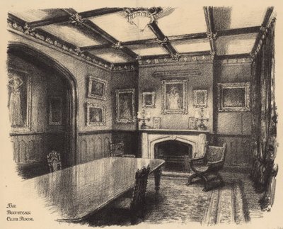 Salle du Beefsteak Club - Thomas Robert Way