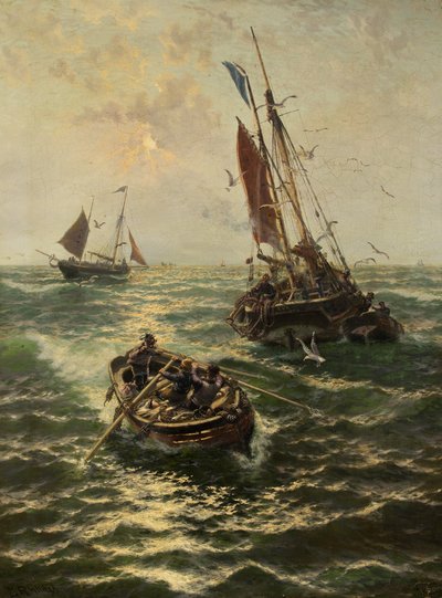 Débarquement de la prise - Thomas Rose Miles