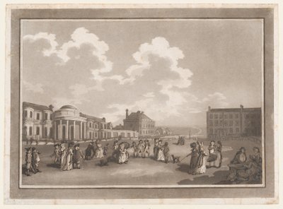 The Steine Une excursion à Brighthelmstone, 1er juin 1790 - Thomas Rowlandson, Samuel Alken