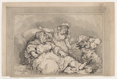 Une maquerelle sur ses dernières jambes, 1792 - Thomas Rowlandson