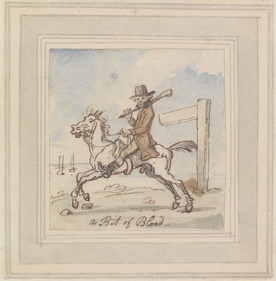 Un peu de sang - Thomas Rowlandson